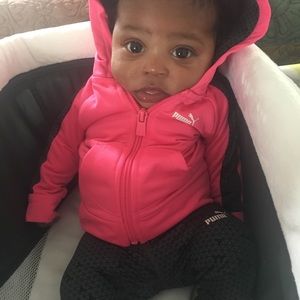 Puma Shirts & Tops - Baby Girls' PUMA Track Jacket and Legging Set Puma Shirts & Tops - Baby Girls' PUMA Track Jacket and Legging Set